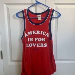 America is for lovers tank